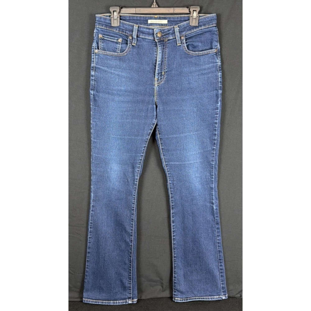 Levi's Levis 725 Women's Jeans 32x30 High‑Rise Bootcut Soft Blue  Stretch